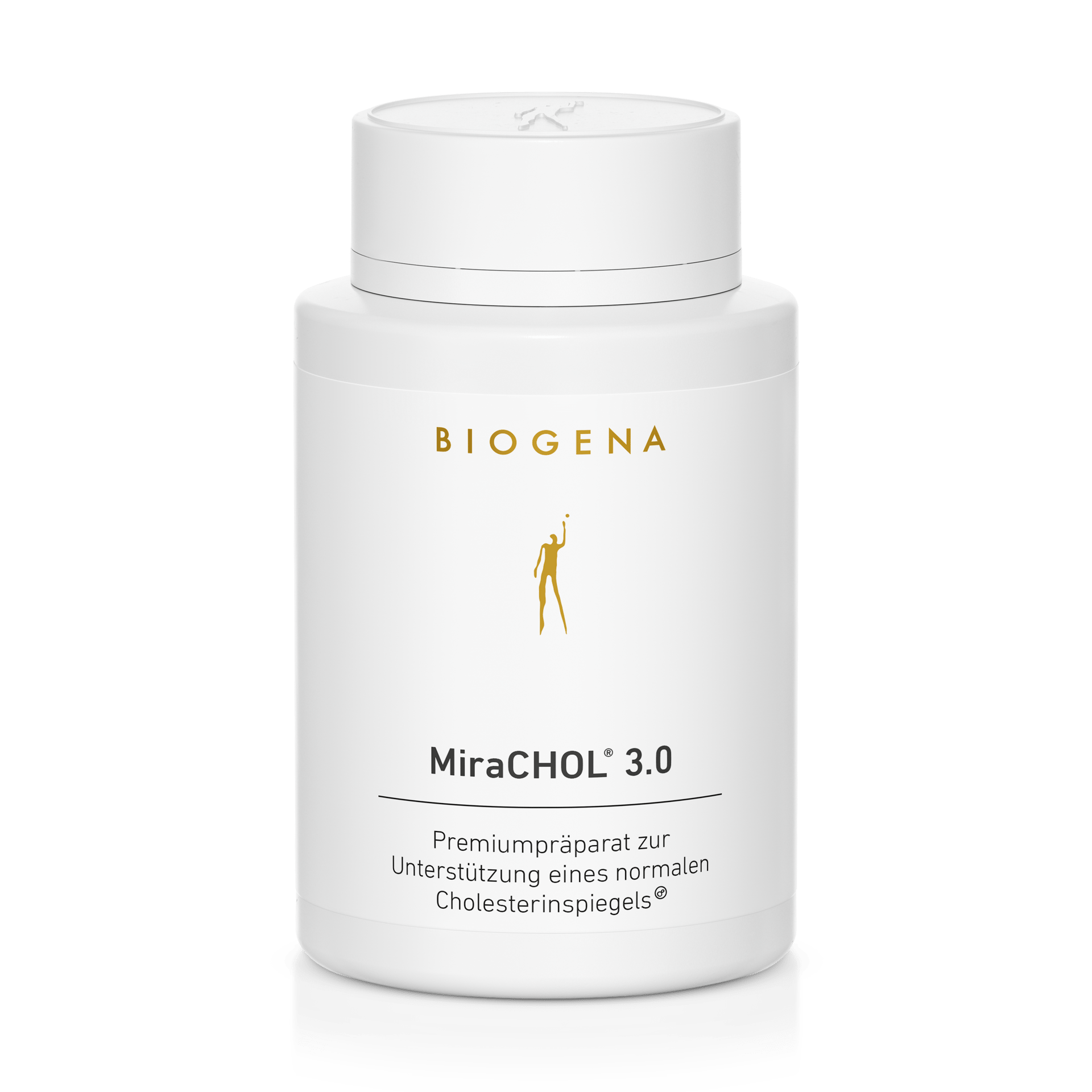 Biogena, MiraCHOL® 3.0, Bouteille, blanc, Préparation premium pour soutenir un taux de cholestérol normal®