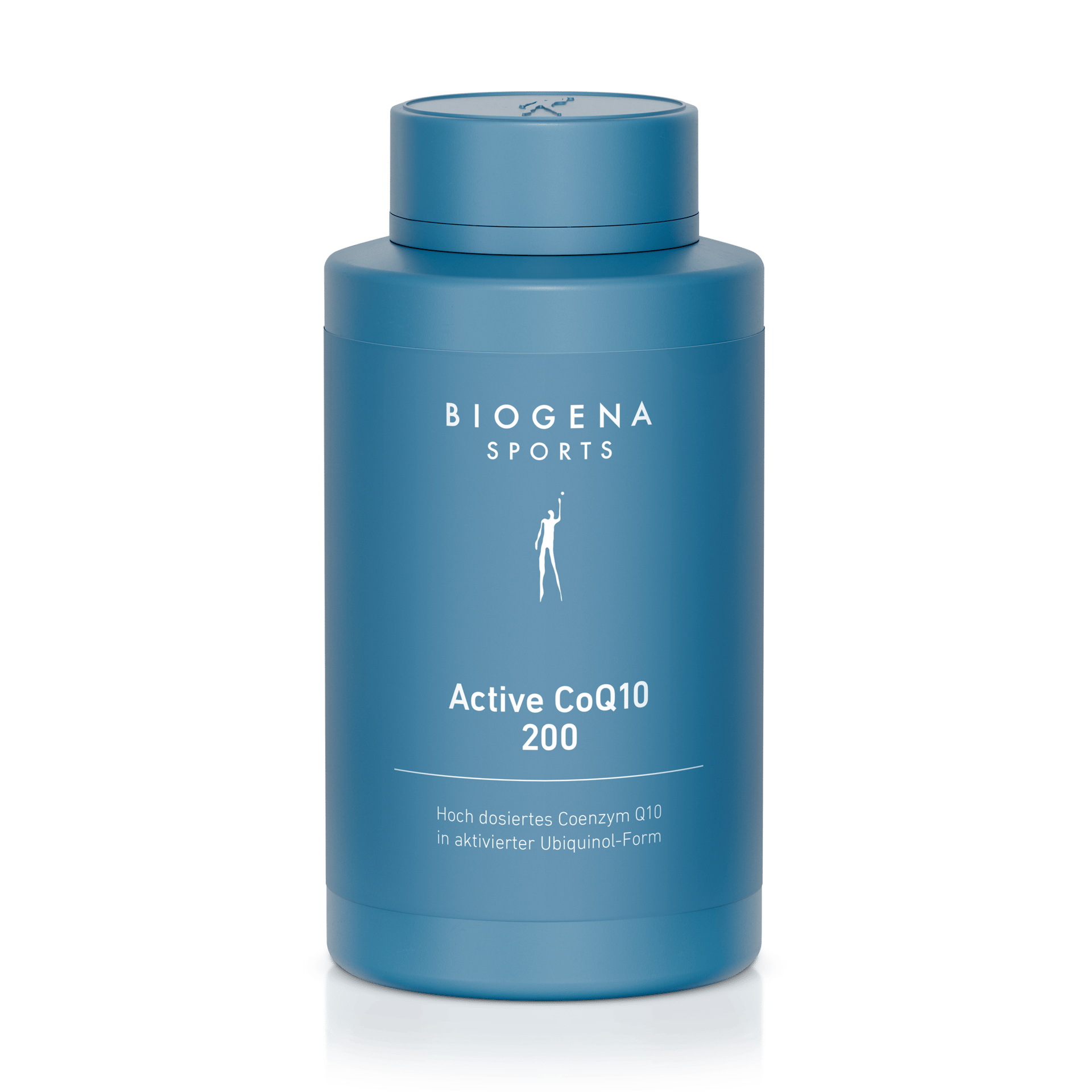 Biogena Sports, Active CoQ10 200, Bouteille, pétrole, Coenzyme Q10 hautement dosé sous forme d’ubiquinol activée